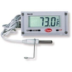 MINI RECTANGULAR PANEL THERMOMETER